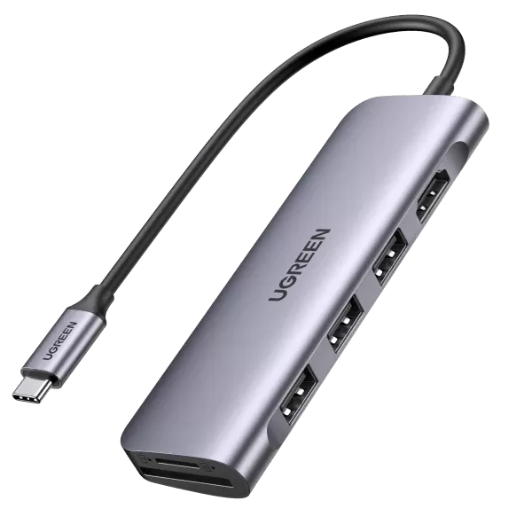UGREEN CM511 (20956A) 6-in-1 USB-C TO USB Multifunction Hub