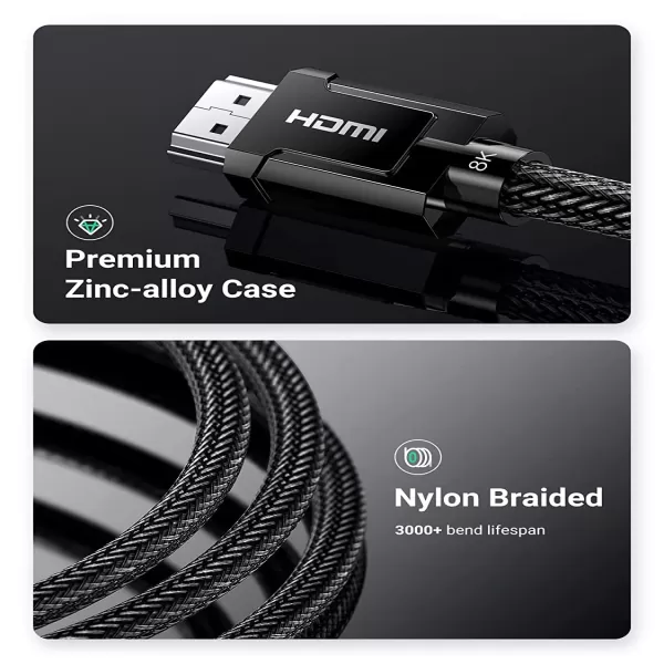 Ugreen HD135 (70321) HDMI Male to Male, 1 Meter, Black Cable image 3