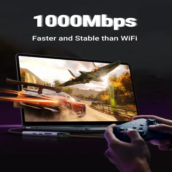 Ugreen CM512 (60515) 7-in-1 4K HDMI USB C Hub image 4