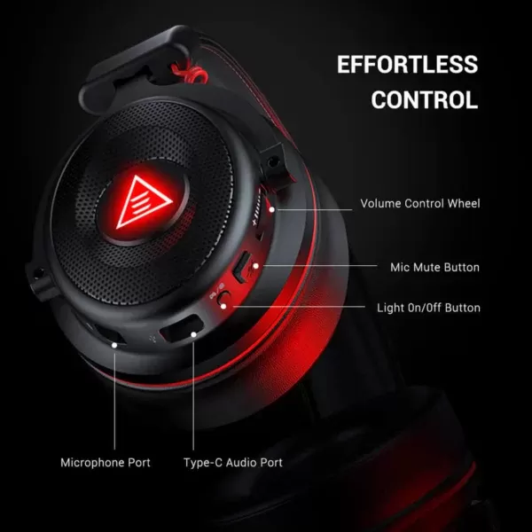 EKSA E900 Pro 7.1 Virtual Surround Gaming Headphone image 4
