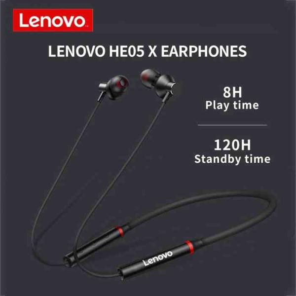 Lenovo HE05X Magnetic Neckband Bluetooth Earphone image 2
