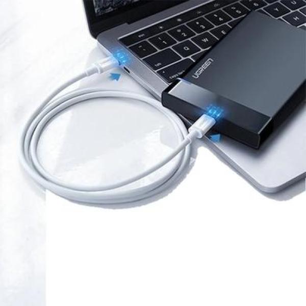 Ugreen US264 (60519) USB Type-C Male to Male White Cable image 2