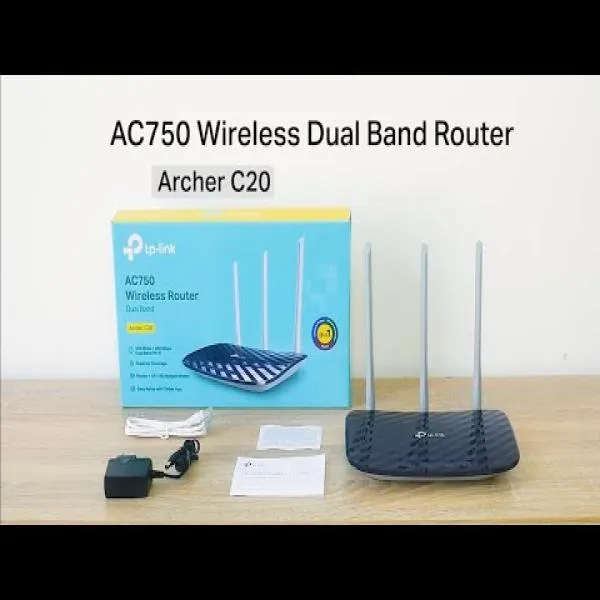 TP-Link Archer C20 AC750 Dual Band Router image 3