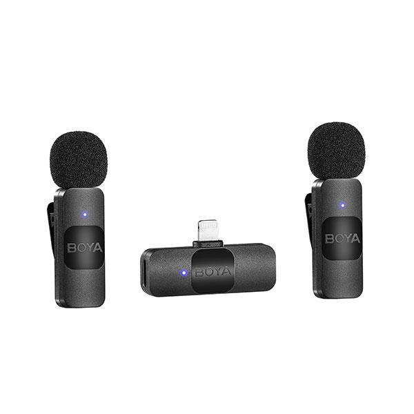 Boya BY-V2 Ultracompact 2.4GHz Wireless Microphone for IOS image 3