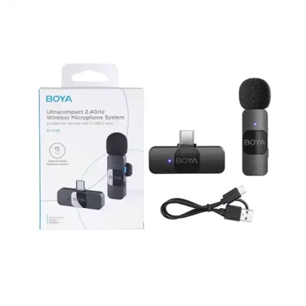 Boya BY-V20 Ultracompact 2.4GHz Wireless Microphone for Type-C image 4
