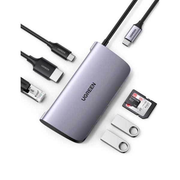 UGREEN CM212 (50852) USB-C 7-in-1 Multifunctional Adapter image 2