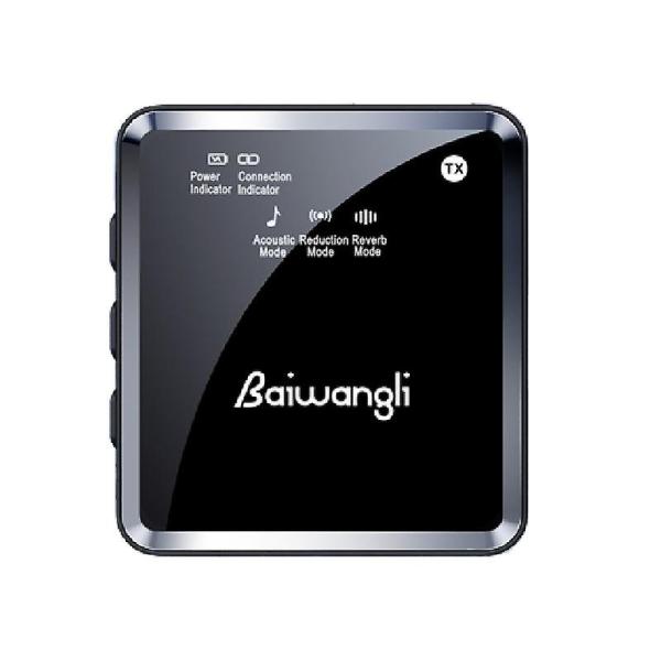 BAIWANGLI SX39 Wireless Lavalier Microphones for IOS and Android, 2.4GHz Dual Professional Lapel Mic image 3