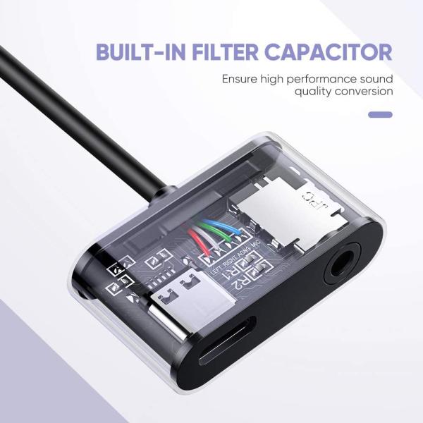 UGREEN CM193 (50596) USB C to 3.5mm Jack Headphone Adapter image 4