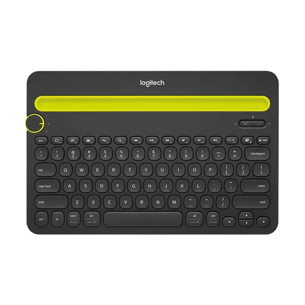 Logitech K480 Bluetooth Multi Device Black Keyboard image 3