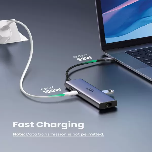 Ugreen CM512 (60515) 7-in-1 4K HDMI USB C Hub image 6