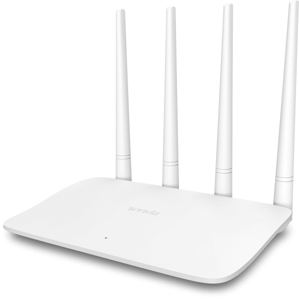 Tenda Wireless N300 Home Router 4 Antenna F6 Flat Shape image 2