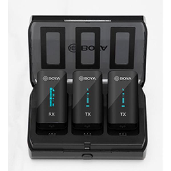 Boya BY-XM6-K2 2.4GHz Ultracompact Wireless Rechargeable Microphone image 2