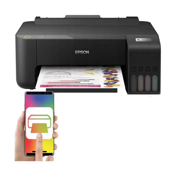 Epson EcoTank L1250 (A4) Wi-Fi Single Function Color Ink Tank Printer image 2