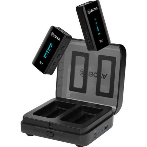 BOYA BY-XM6-K1 2.4GHz Ultra-compact Wireless Microphone System Kit image 3