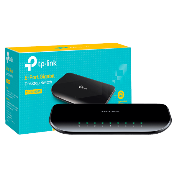 TP-Link TL-SG1008D 08 Port Gigabit Desktop Switch image 2