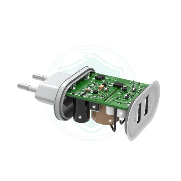 UGREEN CD104 (20384) Charger 2x USB 3.4 A White image 3