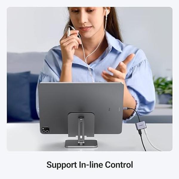 UGREEN CM231 (60164) 2-in-1 USB C to 3.5mm Adapter image 2