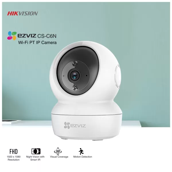 Hikvision EZVIZ CS-C6N 2MP Wi-Fi PT IP Camera image 2