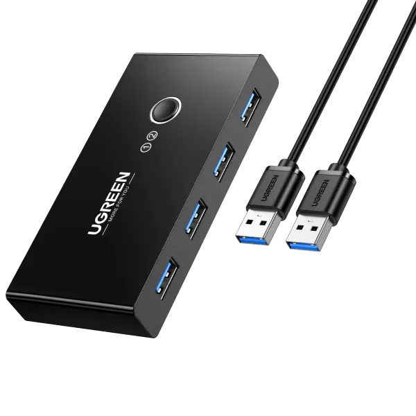 UGREEN US216 (30768) 2-in-4 USB 3.0 Sharing Switch Box