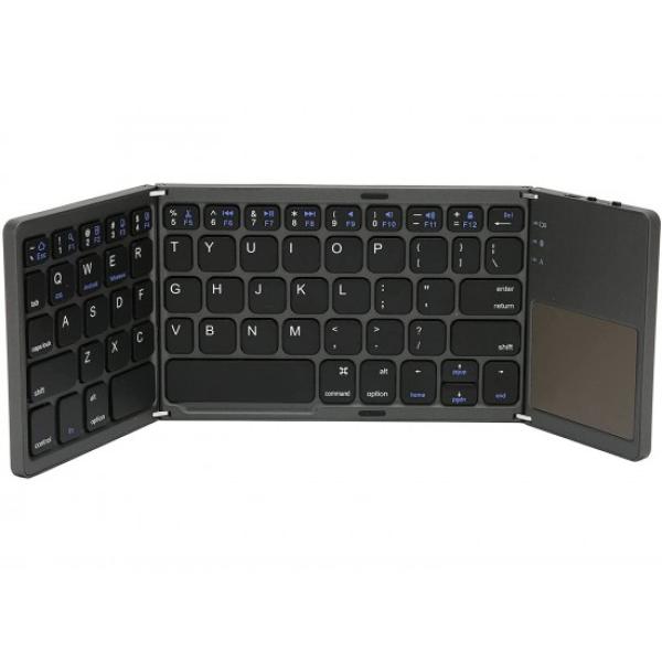 B033 Foldable Bluetooth Keyboard with Touchpad image 2