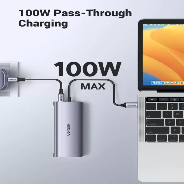 Ugreen CM179 10-IN-1 USB-C Multifunction HUB (80133) image 3