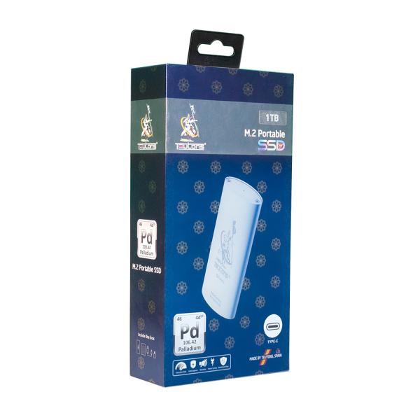 Teutons PALLADIUM 512GB Type-C M.2 Portable SSD image 3