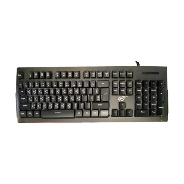 Havit KB866L Multi-function RGB Backlit Membrane Gaming Keyboard image 2