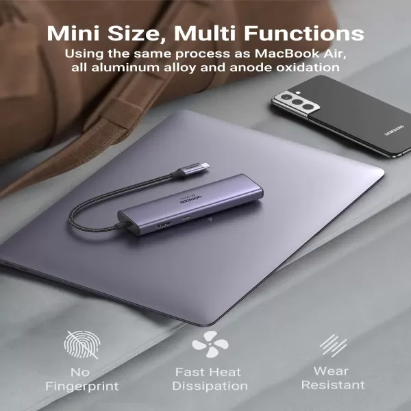 Ugreen CM512 (60515) 7-in-1 4K HDMI USB C Hub image 8
