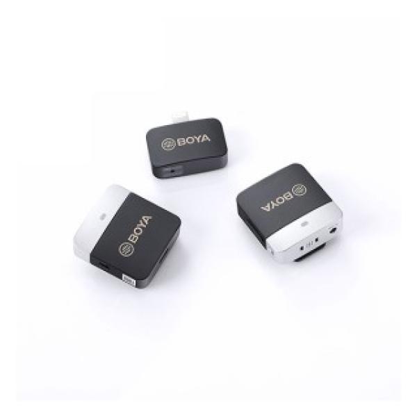 BOYA BY-M1V6 2.4GHz Dual-Channel Wireless Microphone System For IOS Device image 3