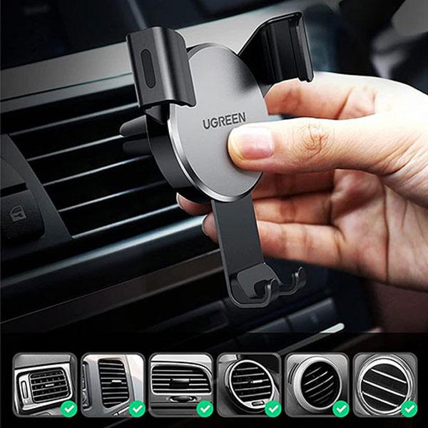 UGREEN LP130 (40907) Gravity Drive Air Vent Car Mount Phone Holder image 2