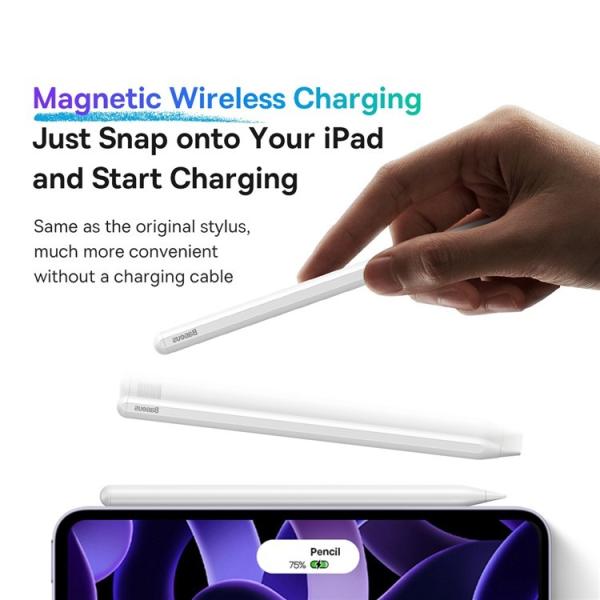 Baseus Smooth Writing Wireless Charging Stylus Active Version BS-PS002 image 6