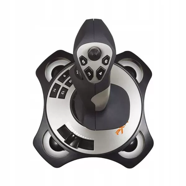 PXN 2113 PRO Flight Joystick with Vibration & Throttle - PC Wired Flight Stick image 3