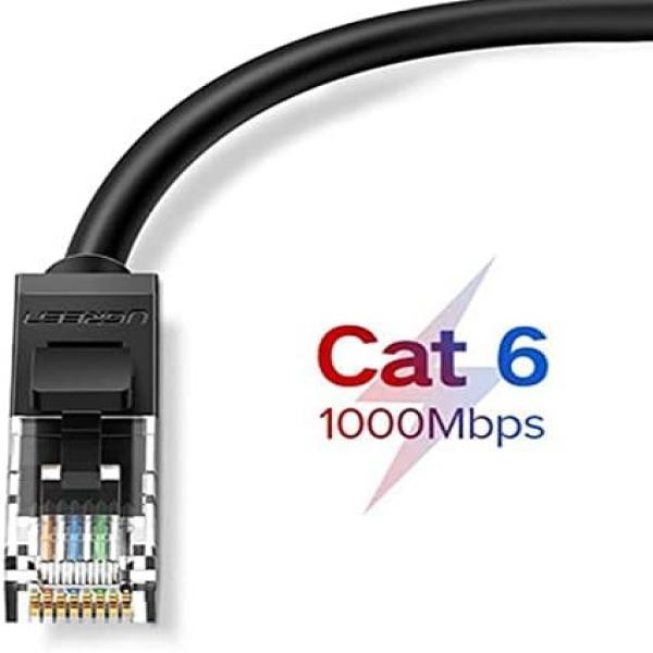 UGREEN 20162 Cat 6 U/UTP Lan Cable - 5m (Black) image 3