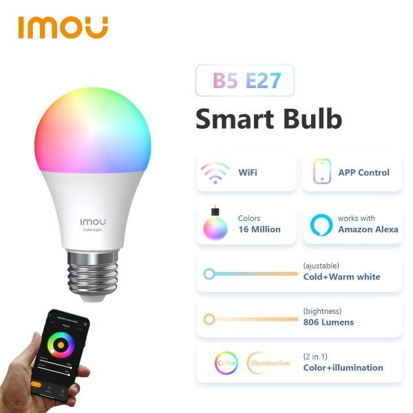 IMOU B5 9W Smart Color Light Bulb image 2