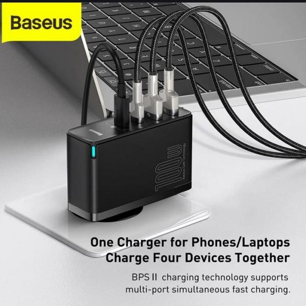 Baseus GaN2 Pro Quick Charger 2C+2U 100W image 2