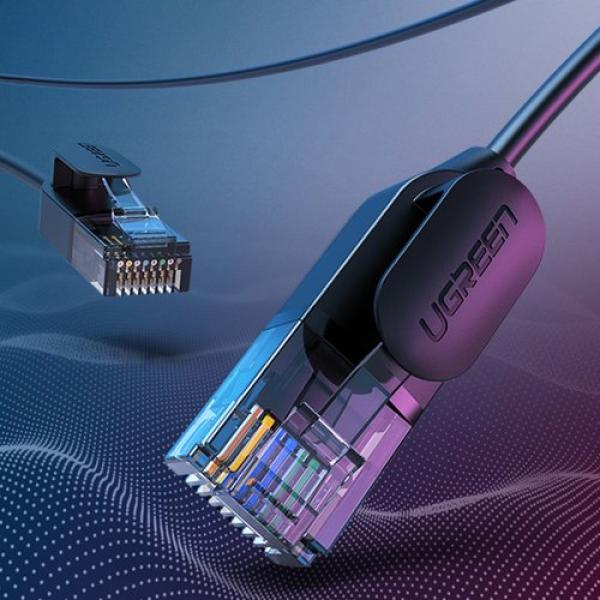 UGREEN NW122 (70334) Cat6A UTP Round & Ultra Slim Ethernet Cable Pure Copper - 2M image 2