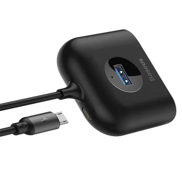 Baseus Square Round 4 in 1 Type A USB Hub Adapter image 2