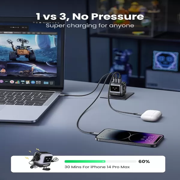 Ugreen Nexode RG 65W USB C GaN Charger(15579) image 3