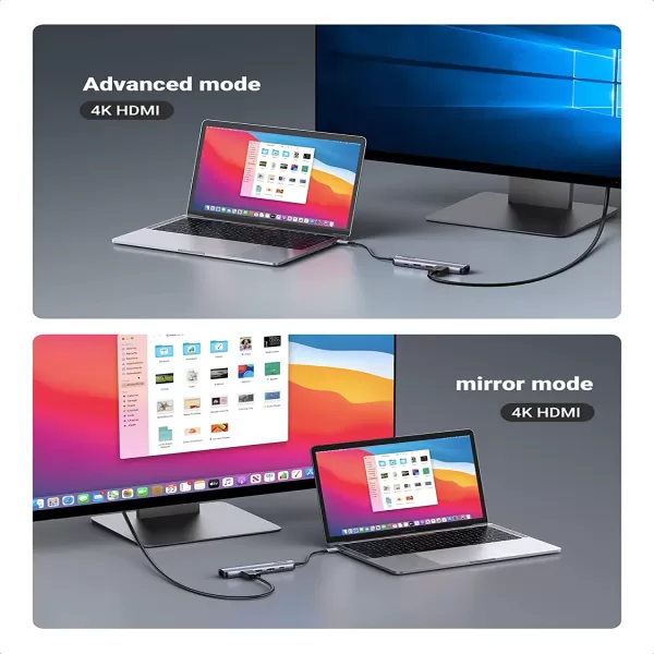 UGREEN CM418 (10919) Ultra Slim 5-in-1 USB C Hub image 3
