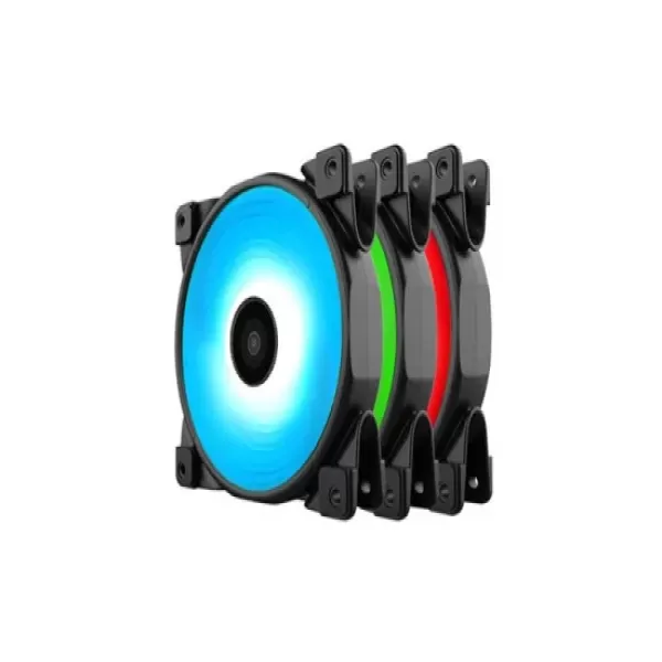 PCcooler Halo FGRB C120MM 3-in-1 RGB Cooling Fan image 2