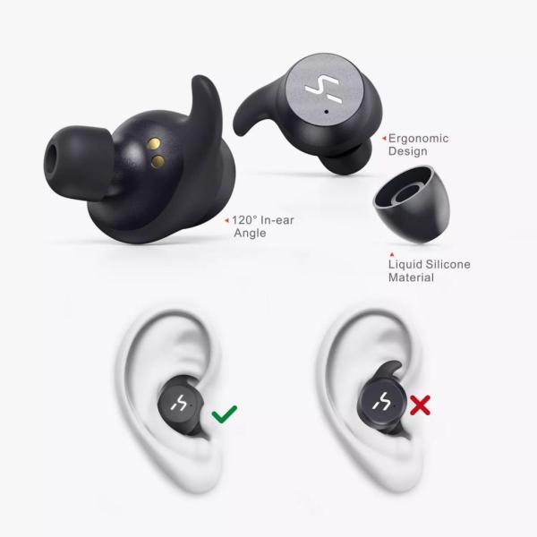 Havit G1 True Bluetooth Sports Earbuds Black & Red image 5