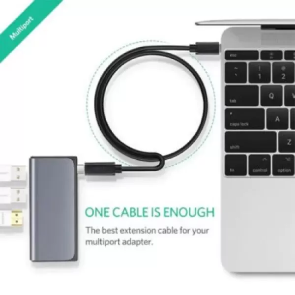 UGREEN US353 (10387) USB-C Extension Cable 1M image 2