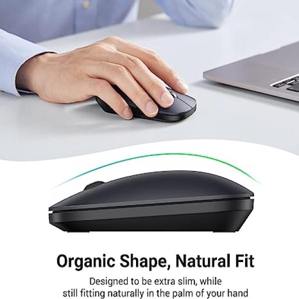 UGREEN MU001 2.4GHz WIRRELESS & BLUETOOTH MUTE MOUSE WITH 4000DPI image 5