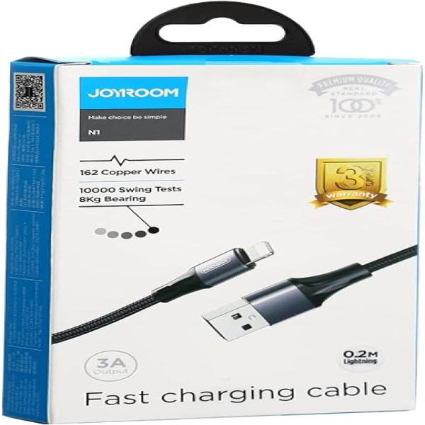 Joyroom N1 Fast Charging Cable lightning - Black image 2