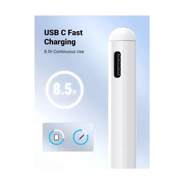 Ugreen LP452 (90915) White Smart Stylus Pen for iPad image 2