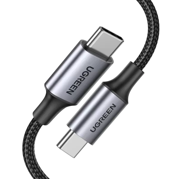 UGREEN 70427 USB-C Cable Aluminum Case with Braided 1m (Black)