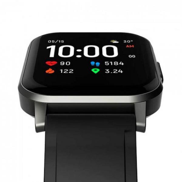Xiaomi Haylou LS02 Touch Screen Square Shape Smart Watch Black image 4