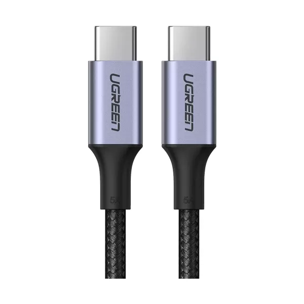 UGREEN 70428 Type C 2.0 Male To Type C 2.0 Male 5A Data Cable - 1.5M