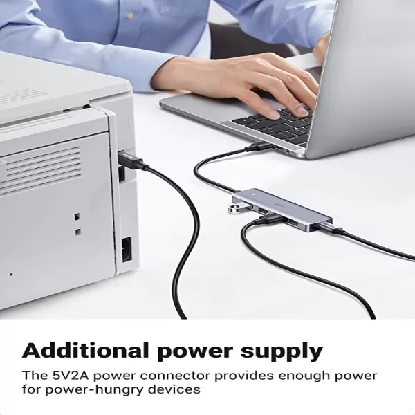 UGREEN CM219 (50985) 4 Ports USB 3.0 Hub image 4