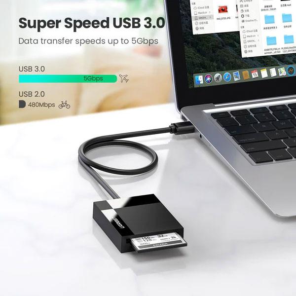 Ugreen CR125 (30333) 4-in-1 USB 3.0 SD/TF Card Reader image 5